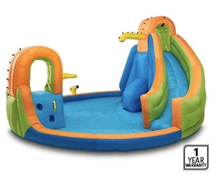 inflatable water slide aldi
